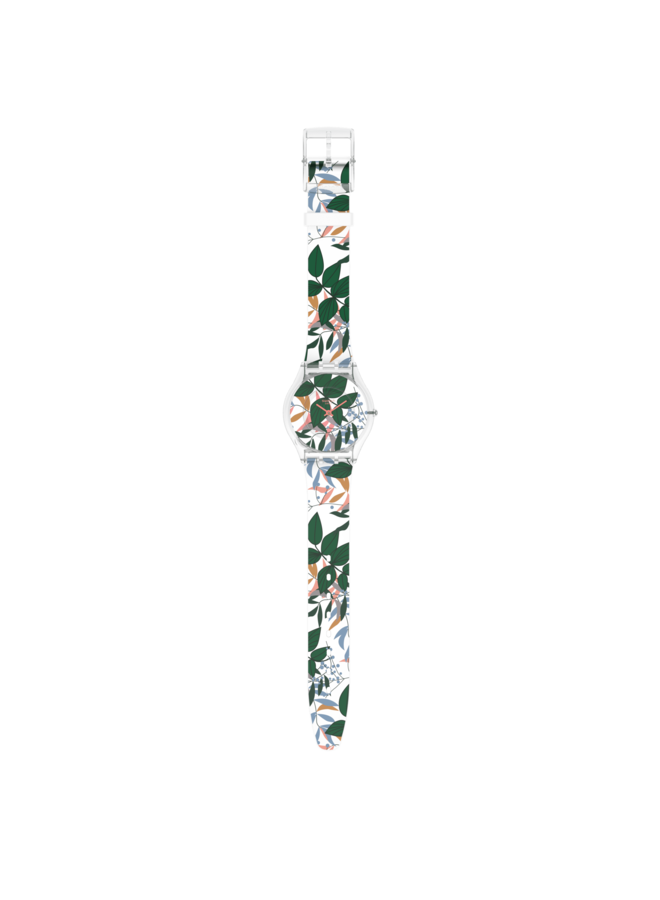 Swatch Leaves Jungle bracelet silicone 34mm
