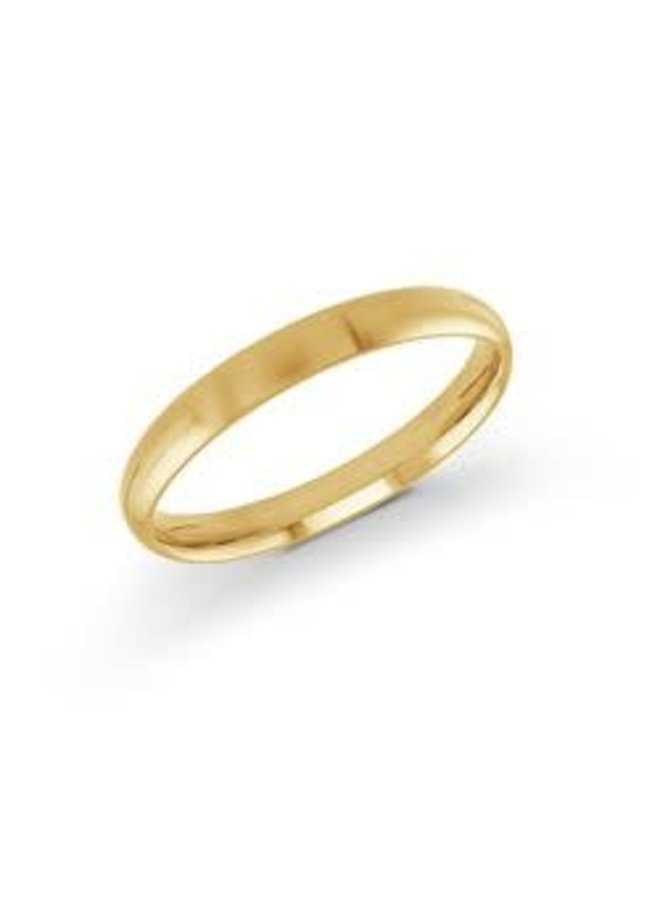 Plain bangle 10k 3mm size 5