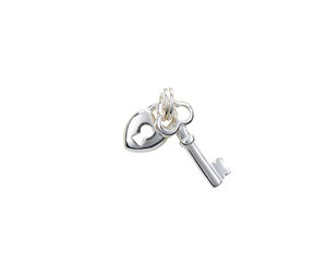 Collier Pendentif Clé Couronne En Argent Sterling S925 – Bijou Personnalisé Unisexe – Cadeau Idéal Anniversaire, Amour Ou Style Punk