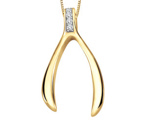 Lucky sales bone necklace