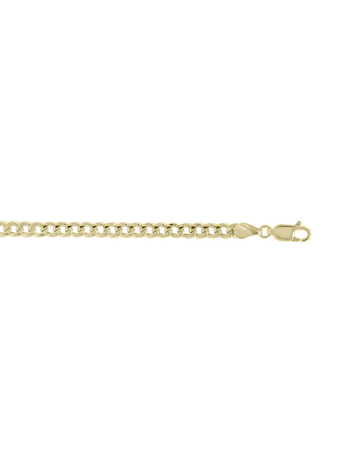 10k yellow chain 18'' miami cuban 4mm