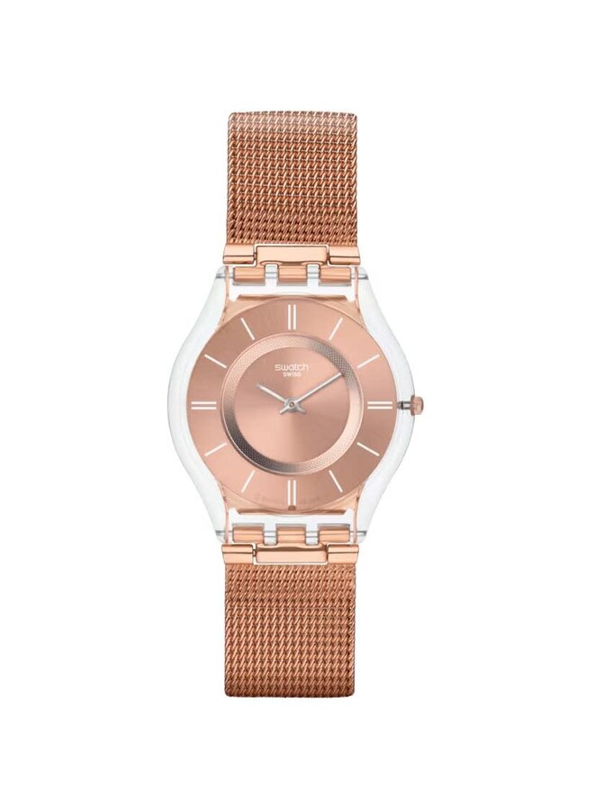 Swatch steel rose gold