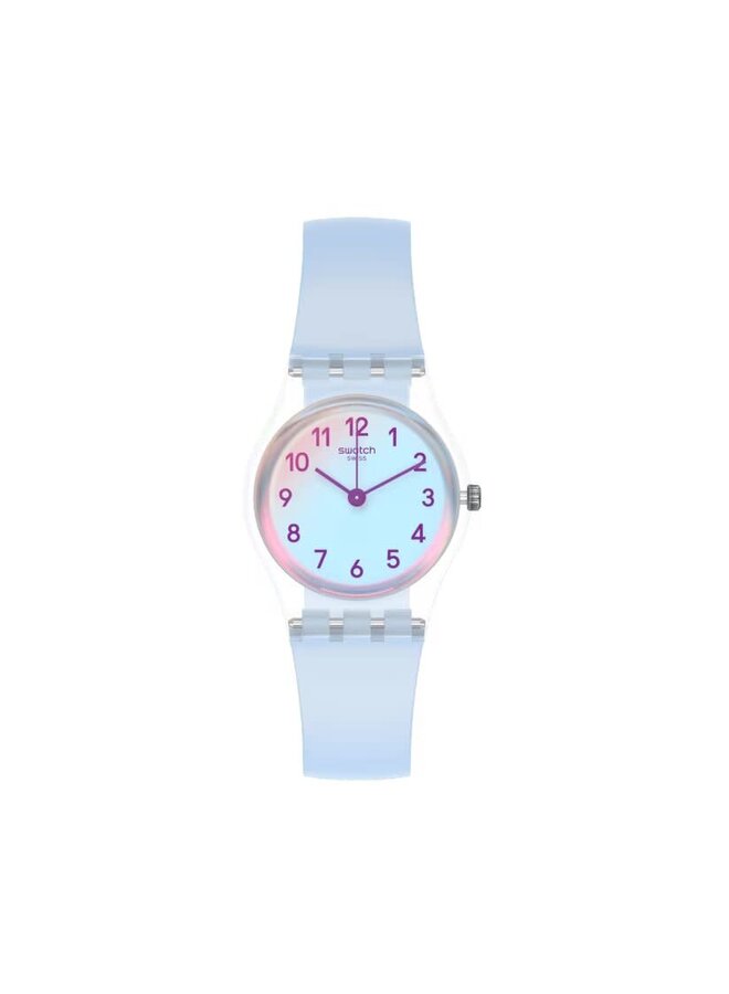 Swatch woman blue purple indicators