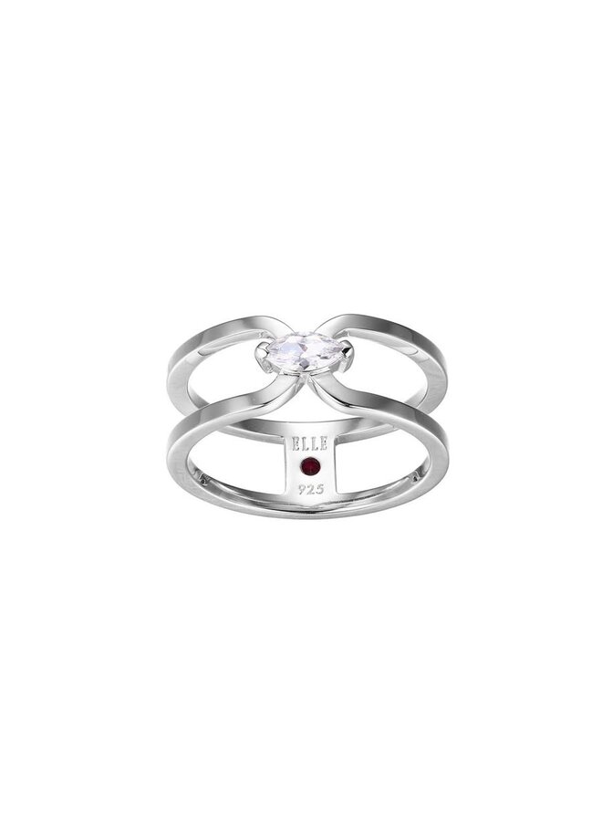 925 silver ring Elle zircon marquise