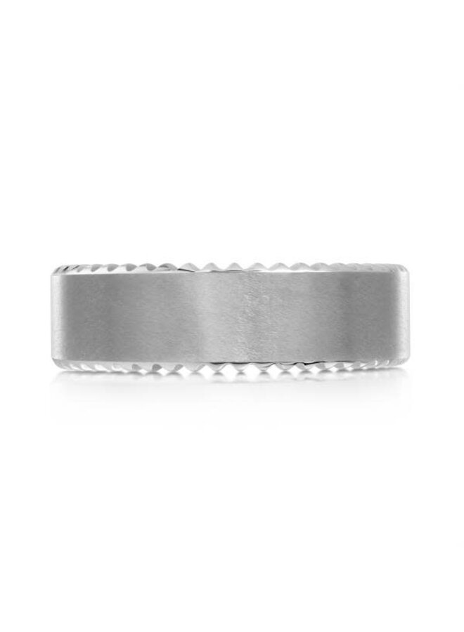 Tungsten bangle pattern 7mm
