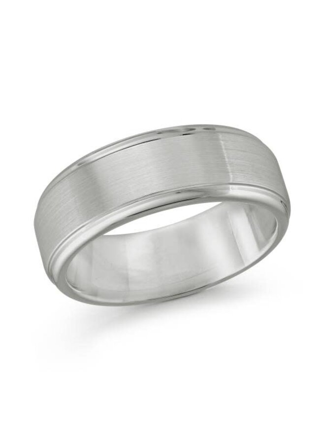 Jonc Tungstene brossé homme 8mm