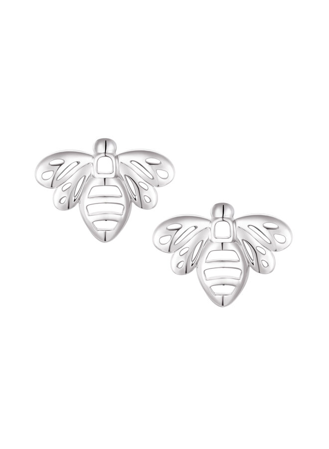 Boucles d'oreilles argent 925 abeilles
