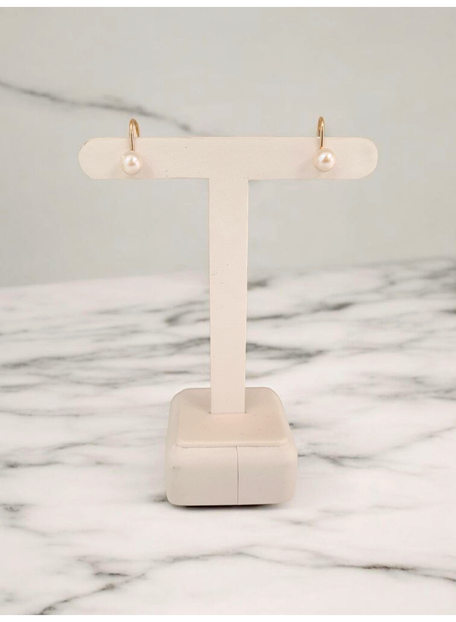 B.O. 10K JAUNE PERLE CLIPS VISSÉ