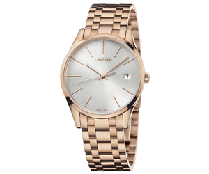 Montre Femme Casnow Modèle 16200 - Cadre Ovale, Bracelet Or, Cadran Blanc - Mouvement à Quartz