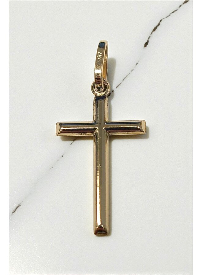 Pendentif Fermoir Or 585 Bicolore (jaune) – 14kt – Avec Perle – Neuf Avec étiquettes
