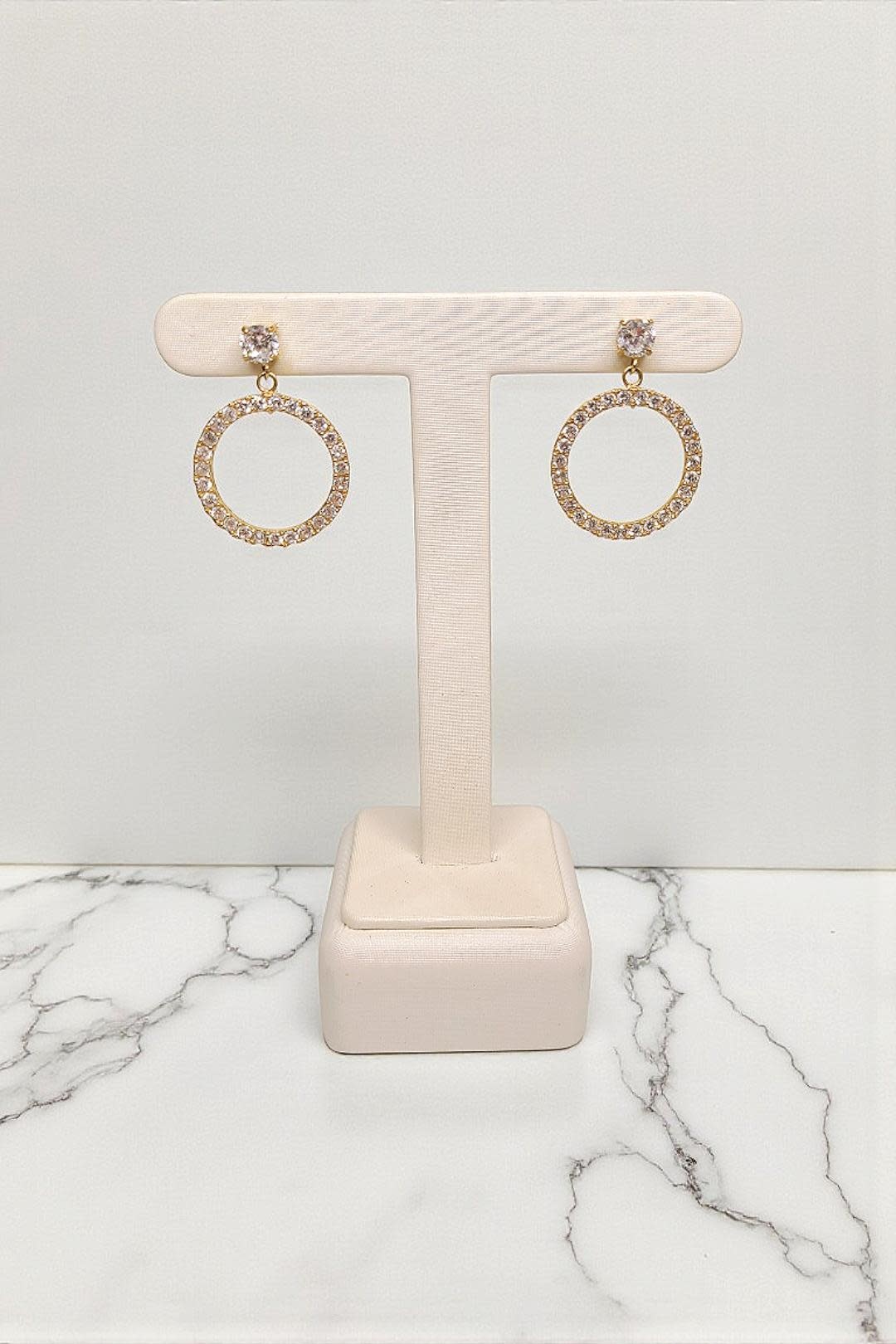 Boucles D'oreilles En OR 18K Avec Diamants Et Corail - Occasion élégante