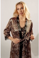 Leopard Robe & Pajama Set