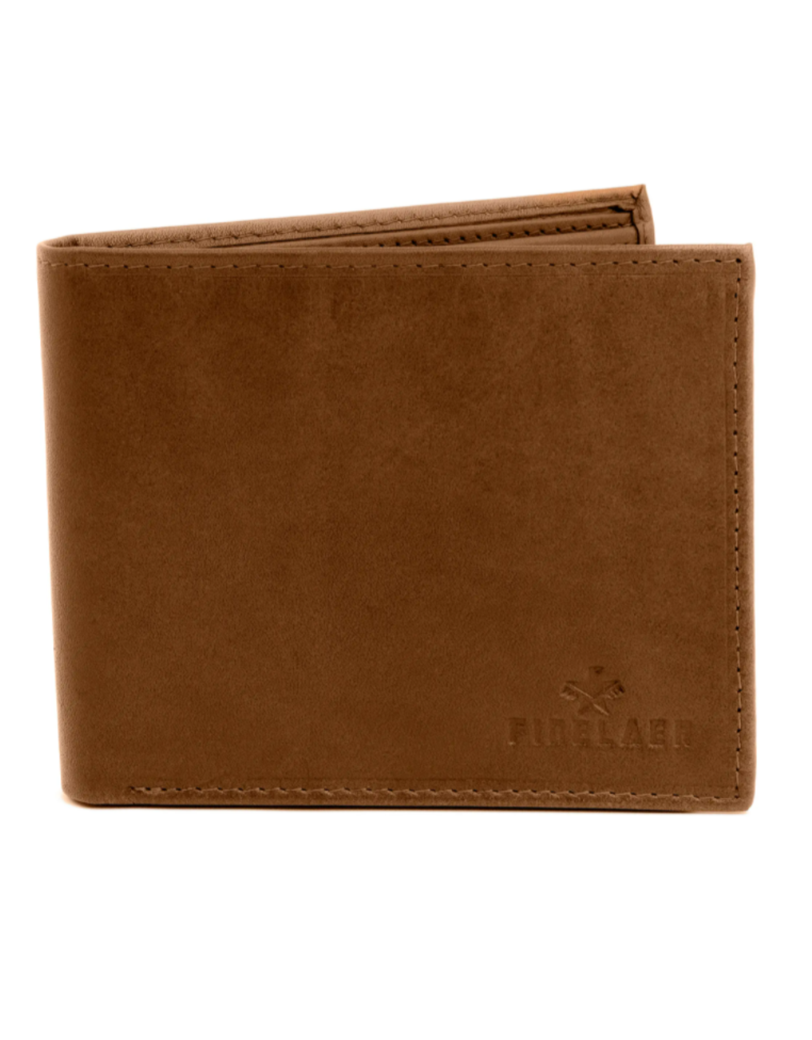 Ava International LLC Finelaer Brown Leather Men Bifold Wallet Slim RFID Blocking