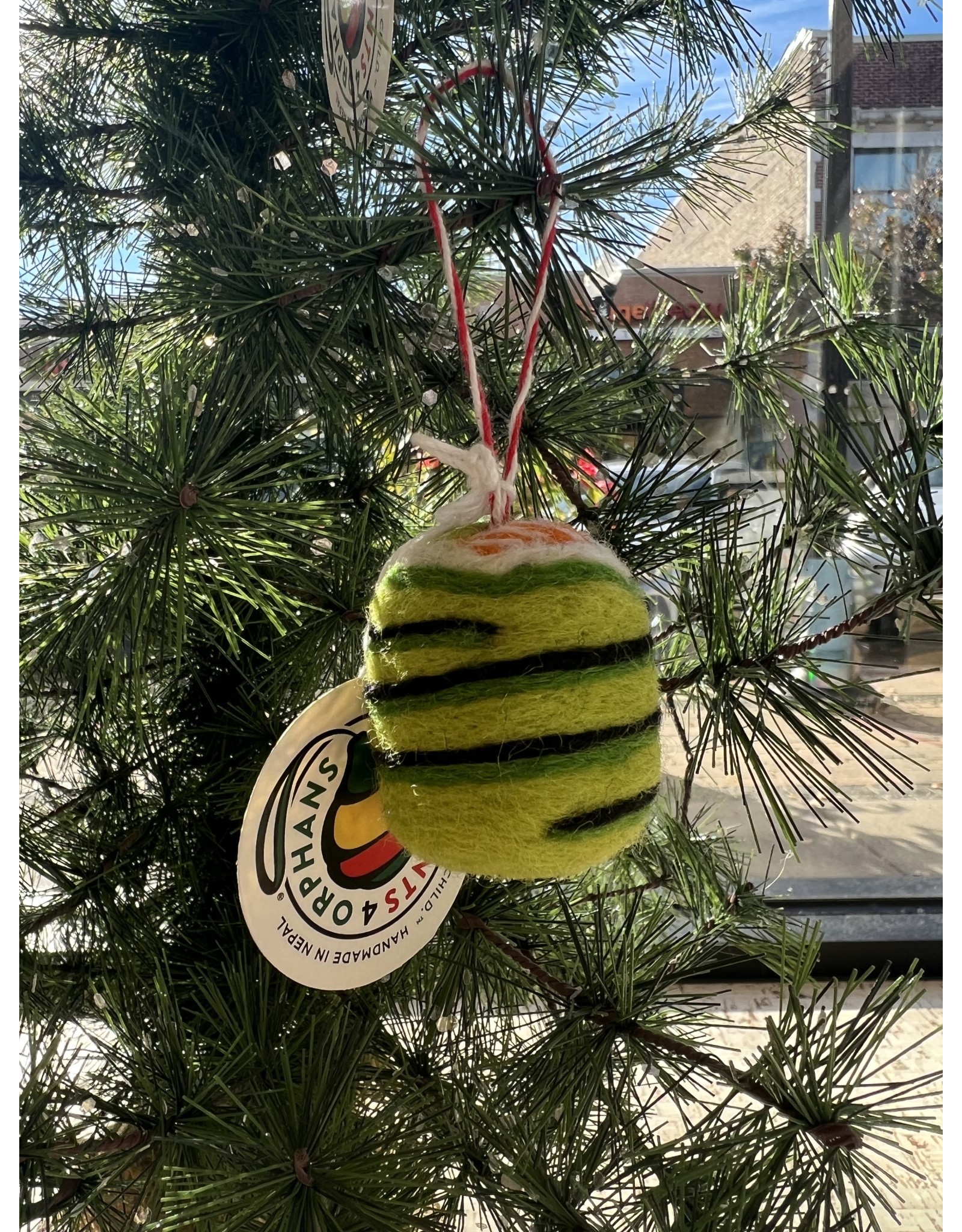 Ornaments 4 Orphans Sushi Felt Wool Christmas Ornament