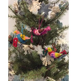 Alphabet Bird Ornament