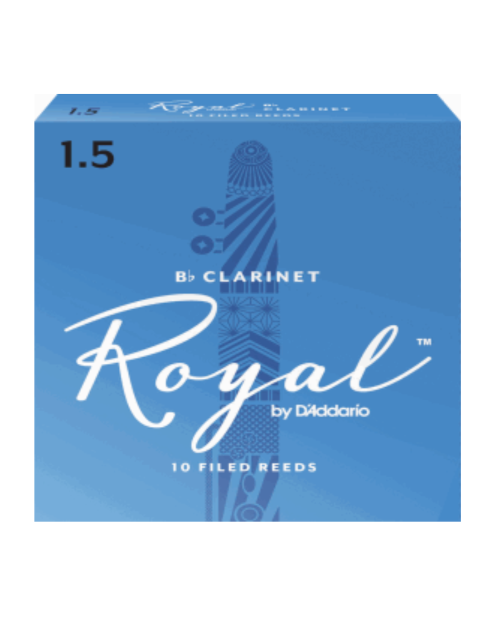 Woodwinds Rico Royal by D'Addario Bb Clarinet Reeds
