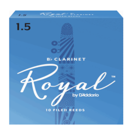 Woodwinds Rico Royal by D'Addario Bb Clarinet Reeds