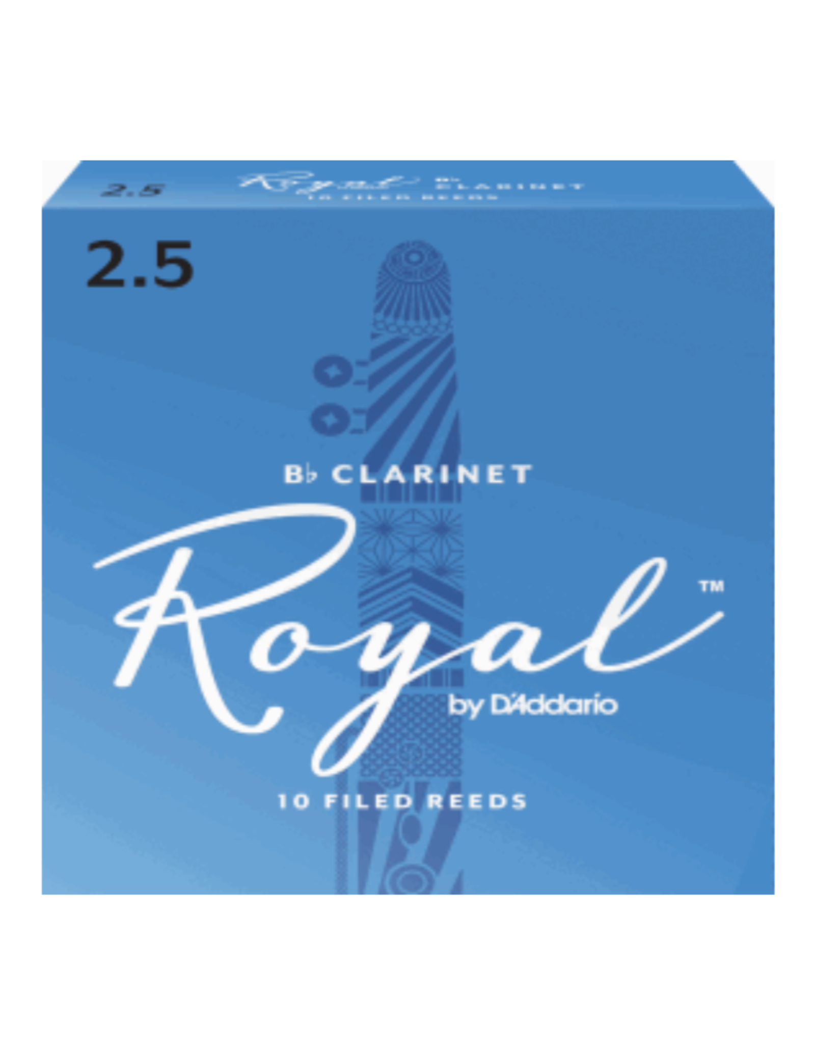 Woodwinds Rico Royal by D'Addario Bb Clarinet Reeds