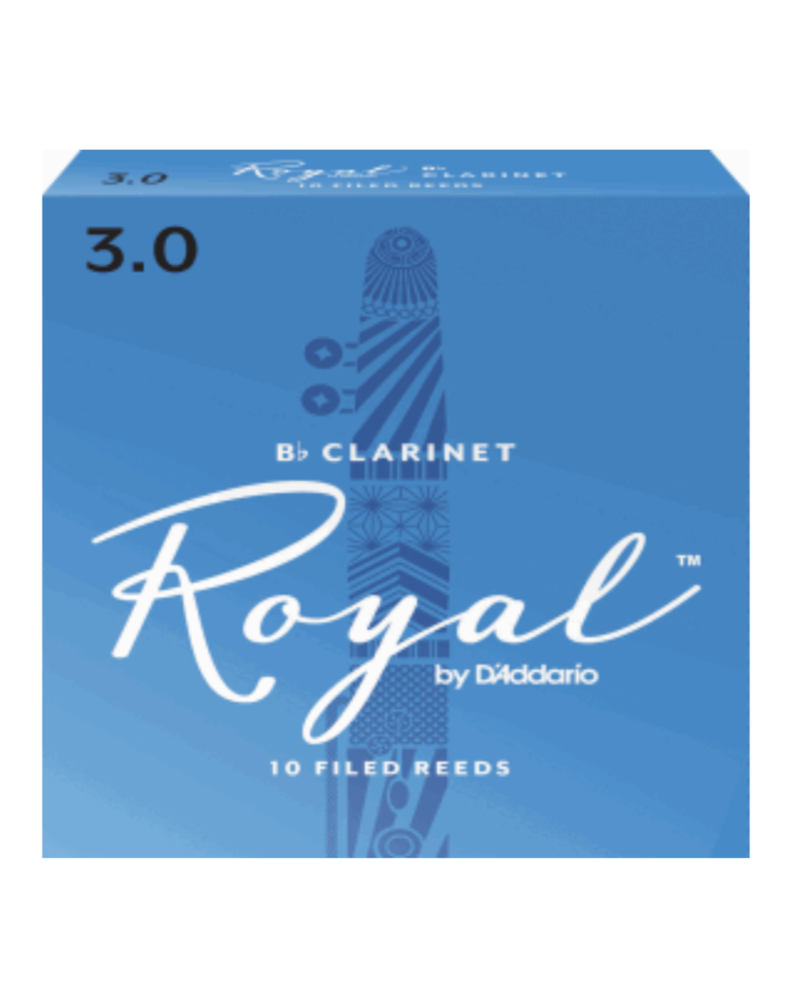 Woodwinds Rico Royal by D'Addario Bb Clarinet Reeds