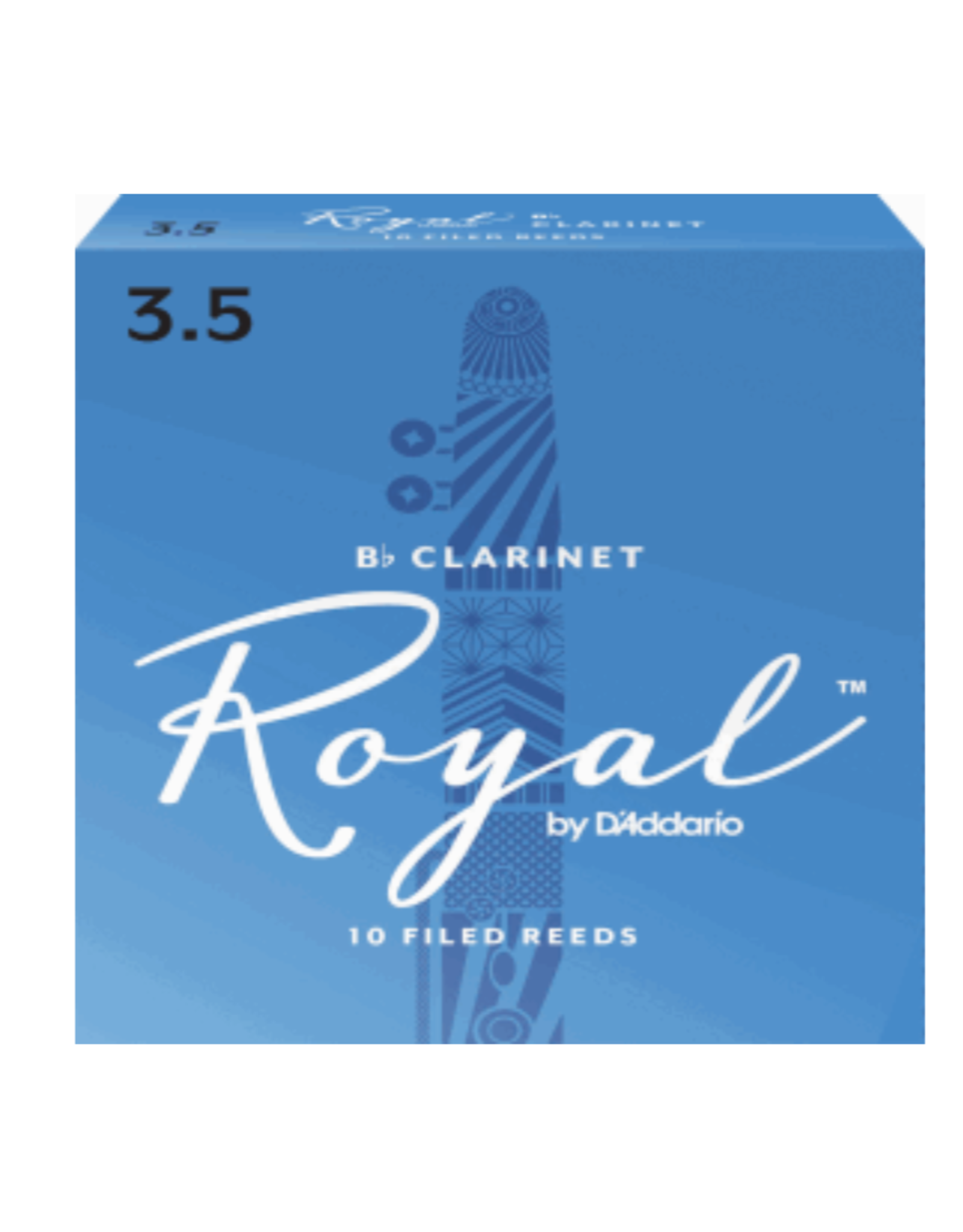 Woodwinds Rico Royal by D'Addario Bb Clarinet Reeds