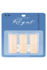 Woodwinds Rico Royal by D'Addario Bb Clarinet Reeds