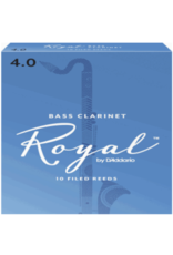 Woodwinds Rico Royal by D'Addario Bass Clarinet Reeds 10-Pack