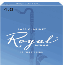 Woodwinds Rico Royal by D'Addario Bass Clarinet Reeds 10-Pack