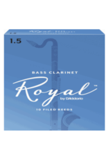 Woodwinds Rico Royal by D'Addario Bass Clarinet Reeds 10-Pack