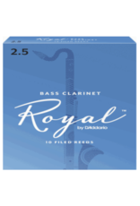 Woodwinds Rico Royal by D'Addario Bass Clarinet Reeds 10-Pack