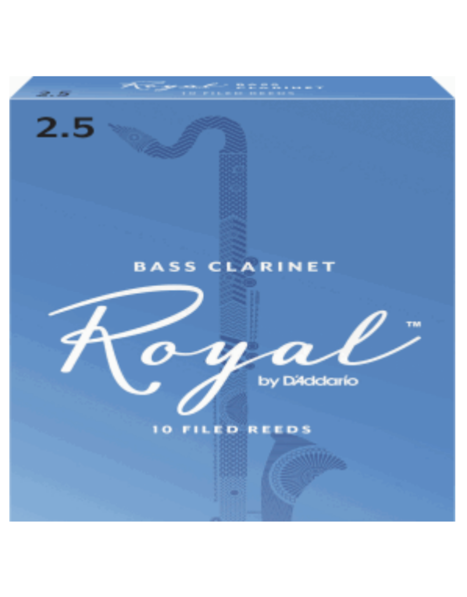 D'Addario Rico Royal by D'Addario Bass Clarinet Reeds 10-Pack