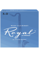 Woodwinds Rico Royal by D'Addario Bass Clarinet Reeds 10-Pack