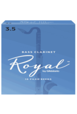Woodwinds Rico Royal by D'Addario Bass Clarinet Reeds 10-Pack