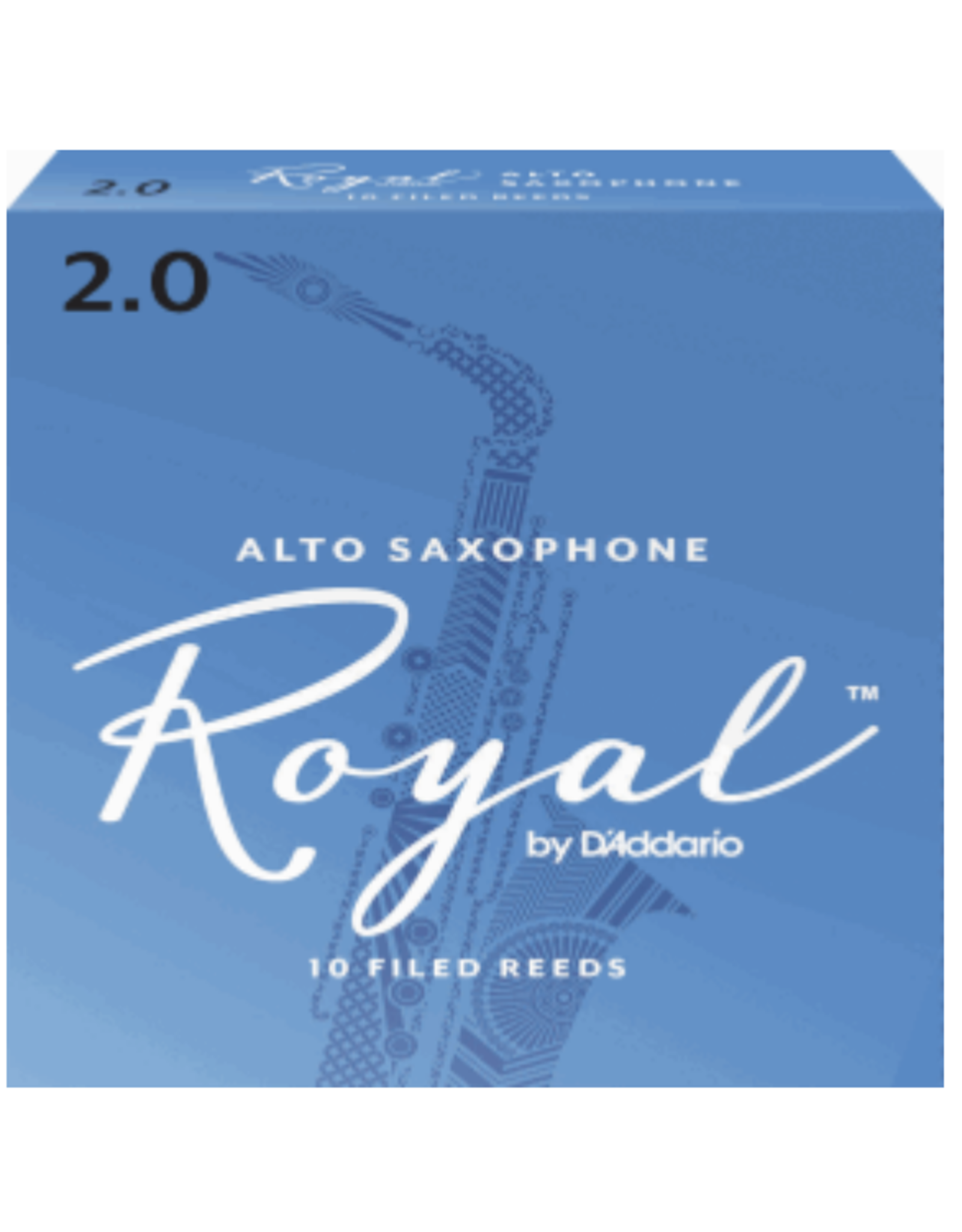 Woodwinds Rico Royal by D'addario Alto Sax Reeds