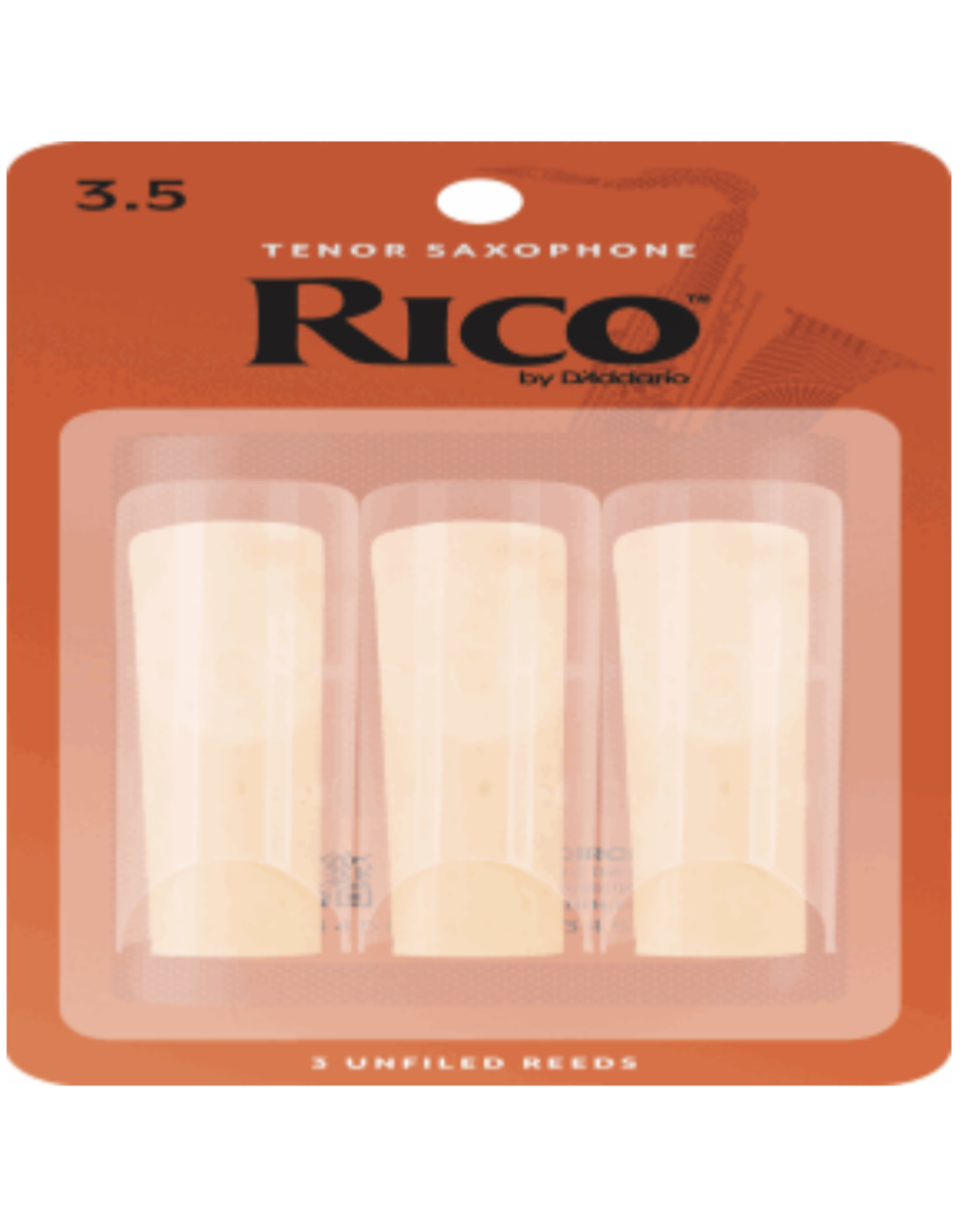 Woodwinds Rico By D'addario Tenor Sax Reeds
