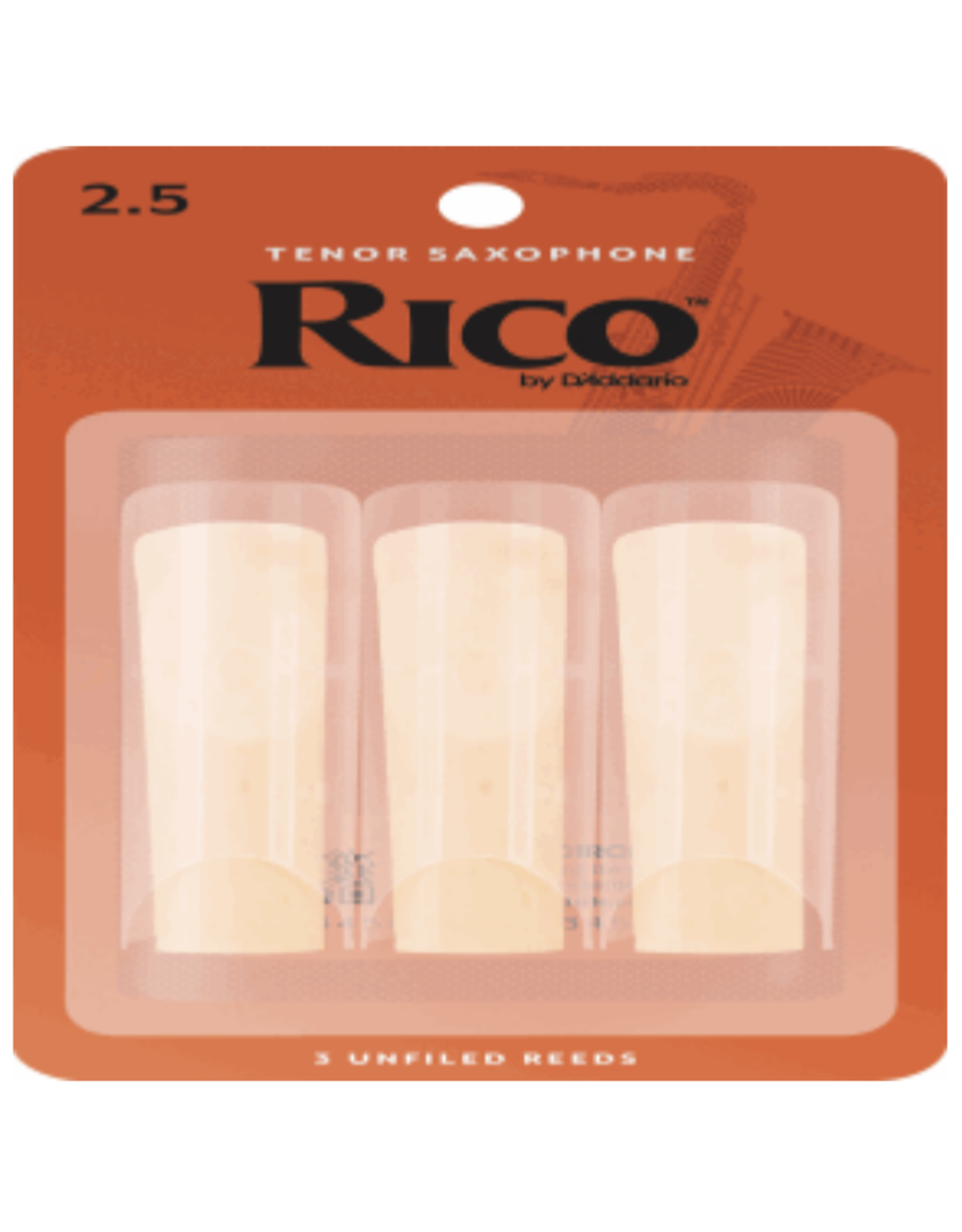 Woodwinds Rico By D'addario Tenor Sax Reeds