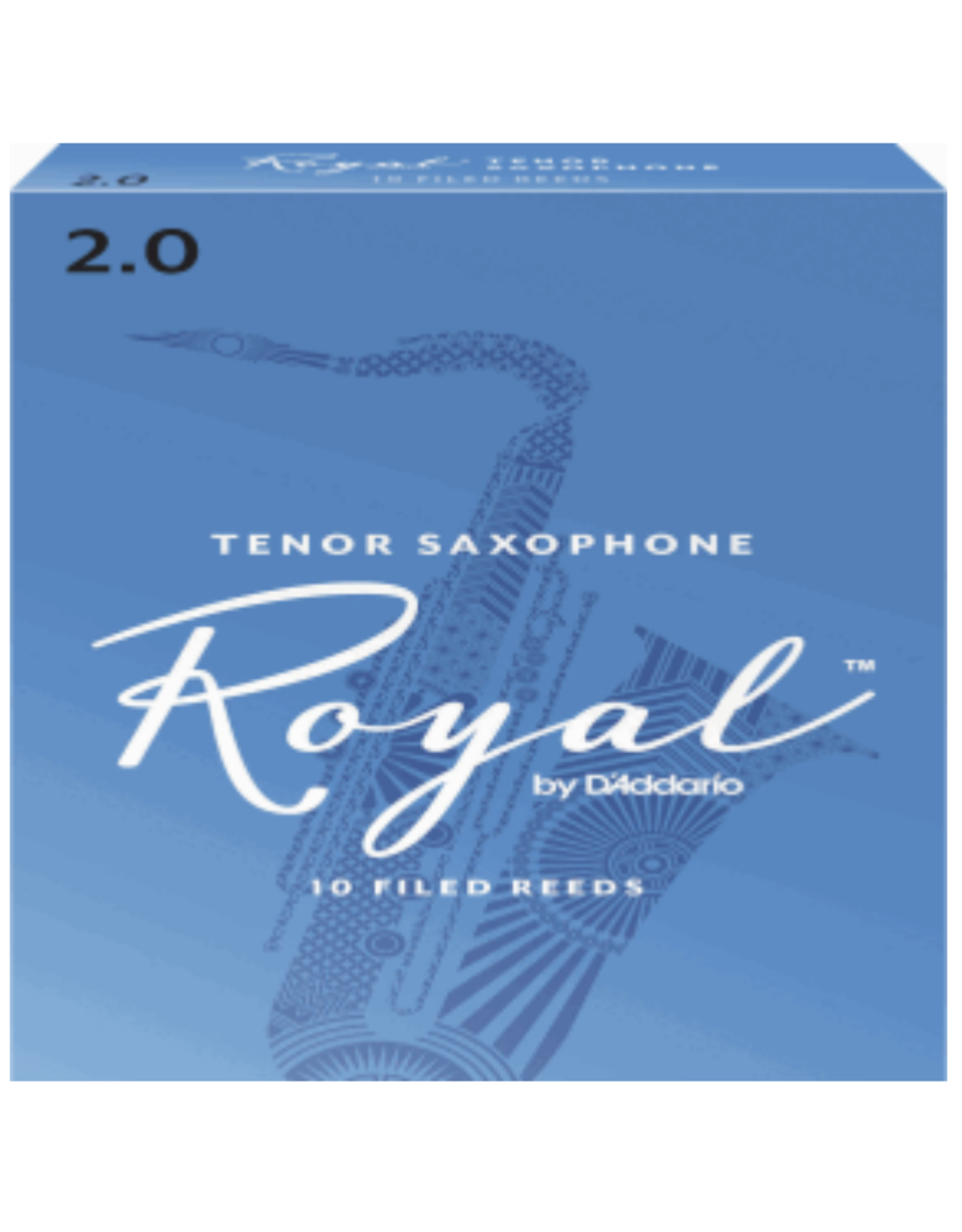 Woodwinds Rico Royal By D'addario Tenor Sax Reeds