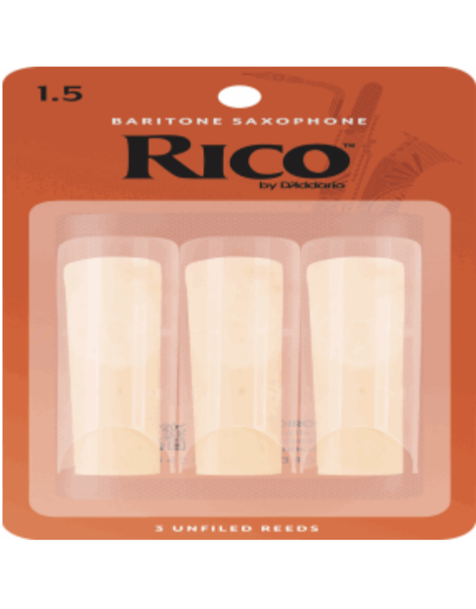 Woodwinds Rico by D'Addario Baritone Sax Reeds