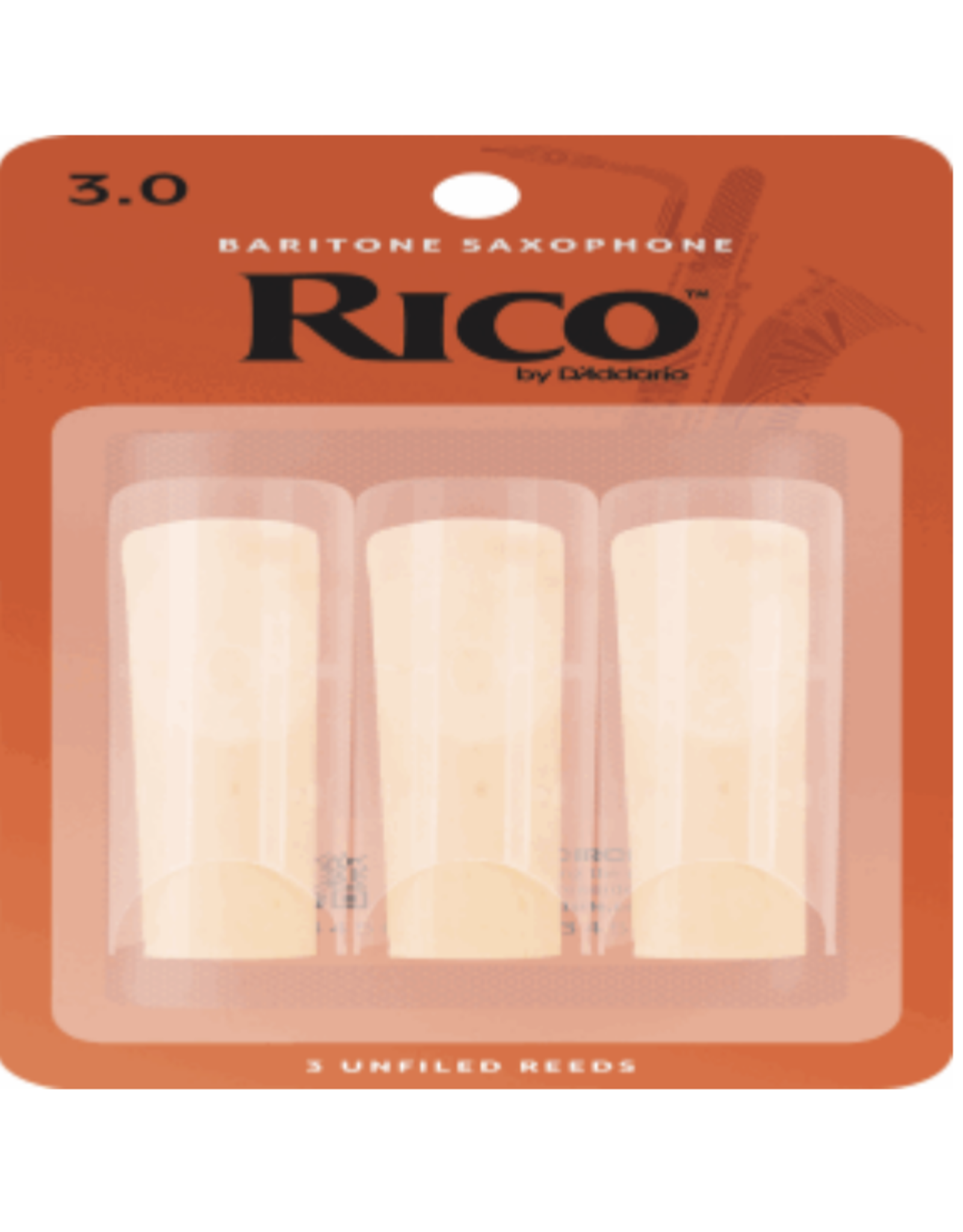 Woodwinds Rico by D'Addario Baritone Sax Reeds