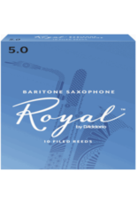 Woodwinds Rico Royal by D'Addario Baritone Sax Reeds 10-Pack