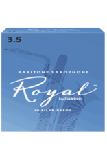 Woodwinds Rico Royal by D'Addario Baritone Sax Reeds 10-Pack