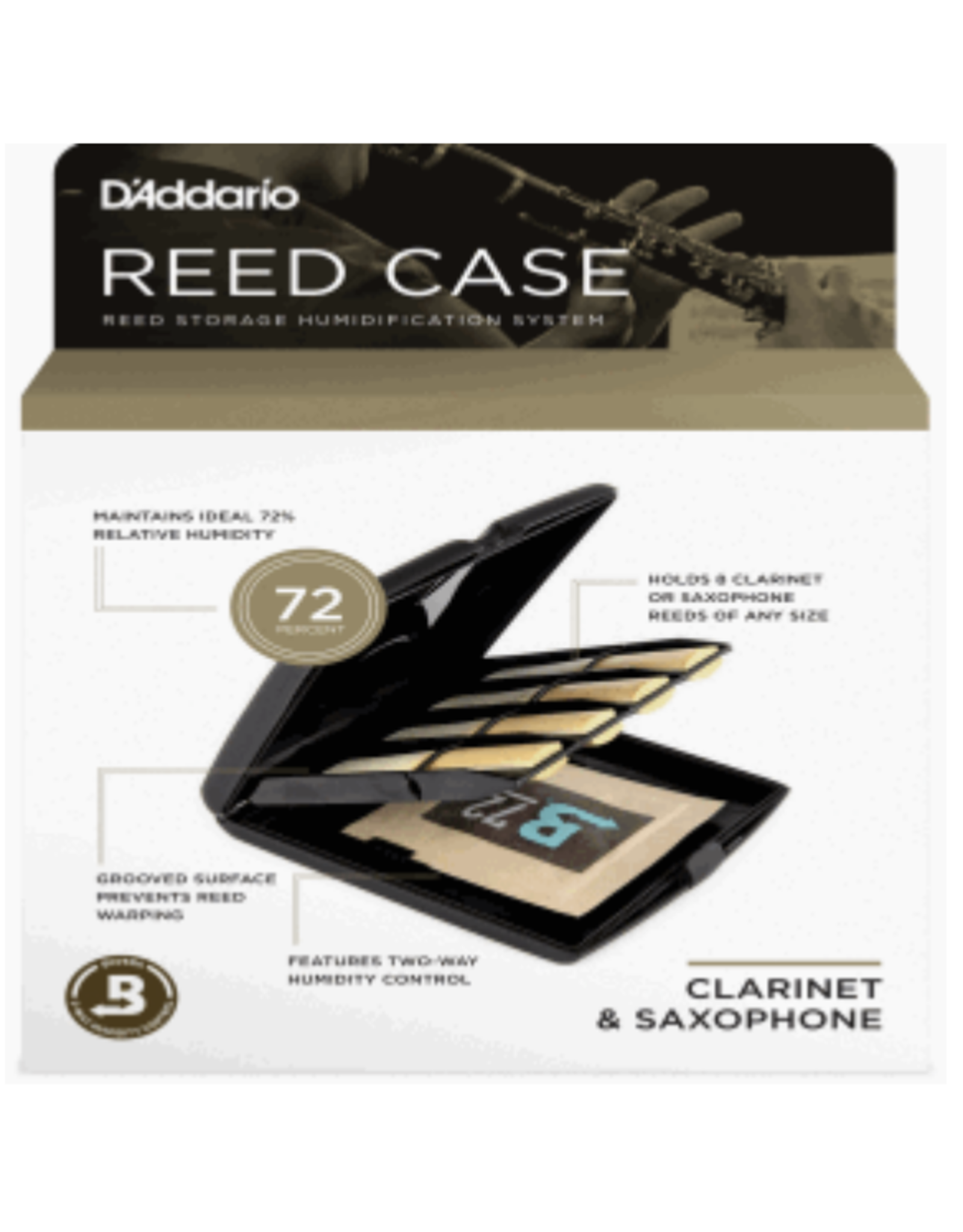 Rico D'Addario Single Reed Storage Case