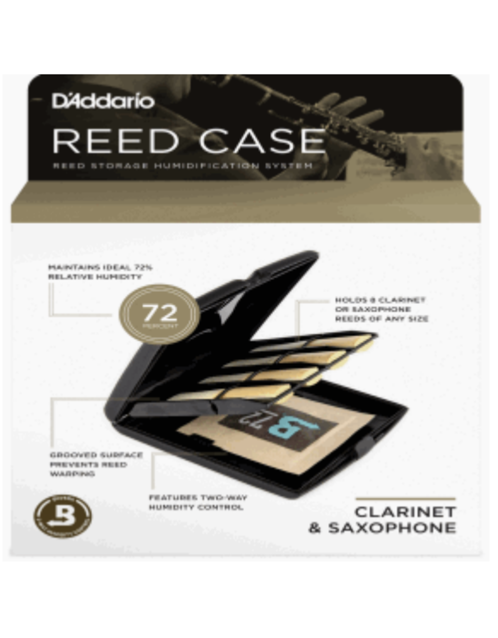 Woodwinds D'Addario Single Reed Storage Case