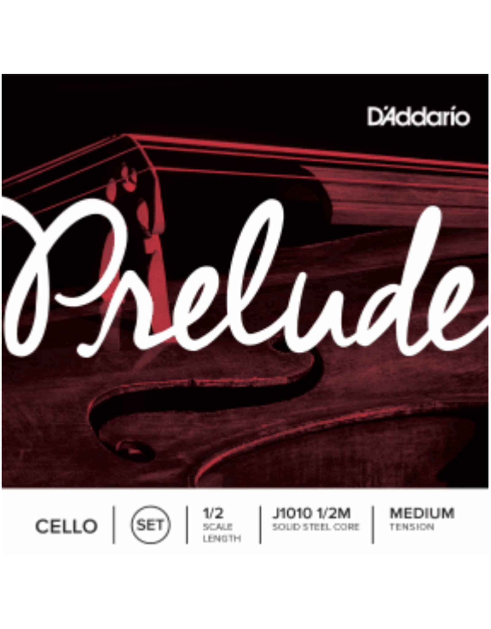 D'Addario D'Addario Prelude Cello String Set, Medium Tension