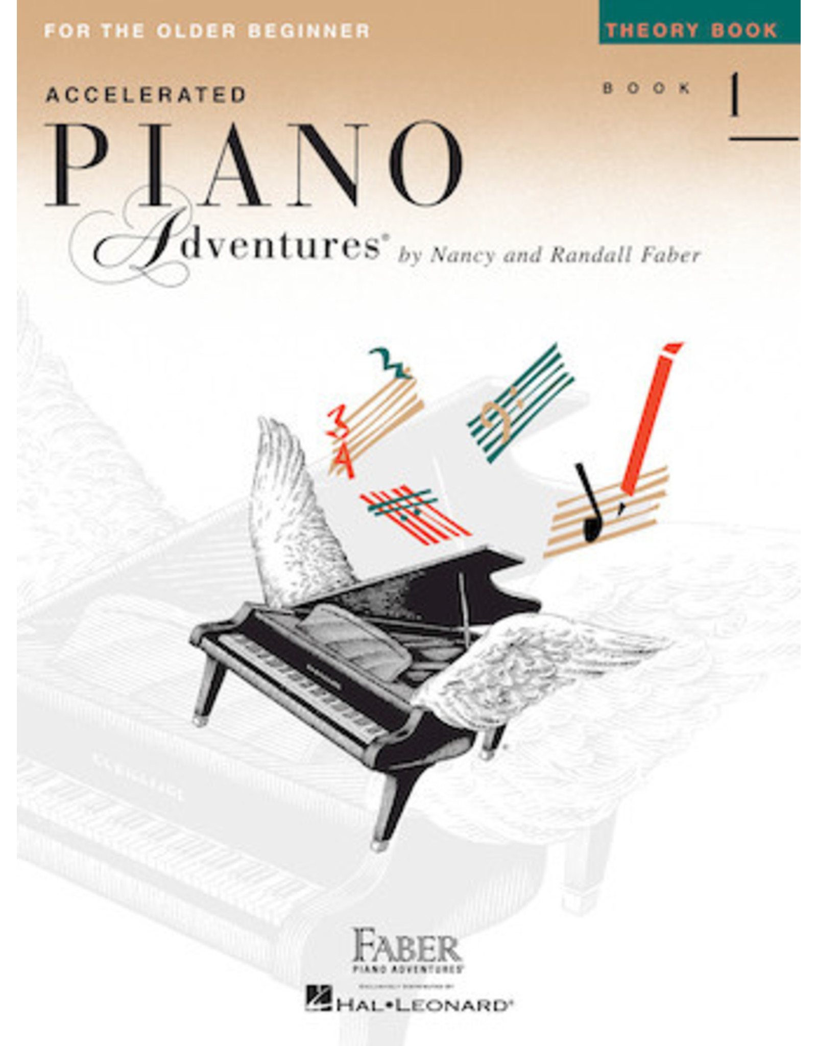 Hal Leonard Faber Accelerated Piano Adventures Theory Book