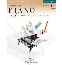 Hal Leonard Faber Accelerated Piano Adventures Theory Book