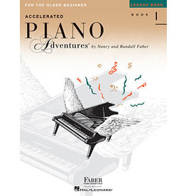 Hal Leonard Faber Accelerated Piano Adventures Lesson Book