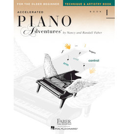 Hal Leonard Faber Accelerated Piano Adventures Technique & Artistry Book 1