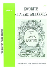 KJOS Bastien Favorite Classic Melodies