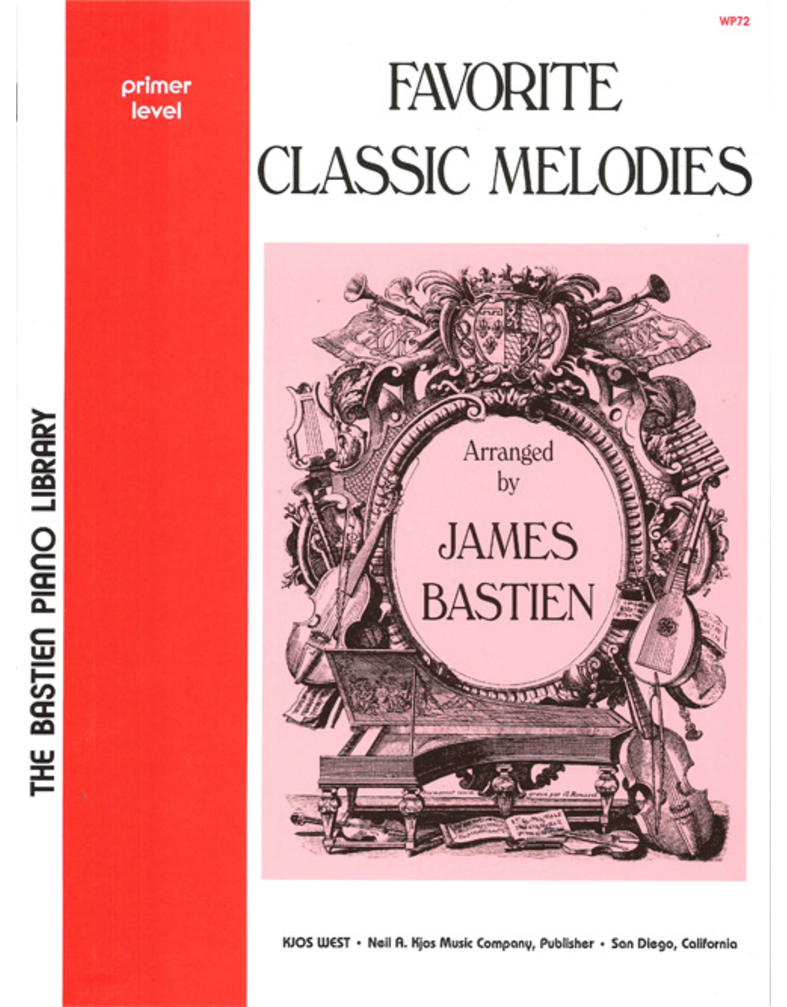 KJOS Bastien Favorite Classic Melodies