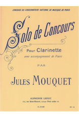 Alphonse Leduc Mouquet Solo de Concours for Clarinet and Piano